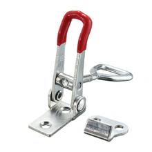 Quick-Release Toggle Clamp Set Bar Hand Capacity Clip Durable Hand Tool 100Kg/220 Lbs Horizontal Metal Latch Handle 2024 - compre barato