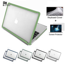 Матовый чехол 3 в 1 для Apple Macbook M1, чип Air Pro Retina A2338 A2337 2020, сенсорная панель ID Air Pro 13,3 дюйма, чехол A2179 A2159 2024 - купить недорого