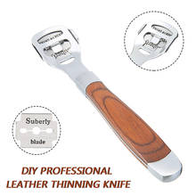 Knife Thinning Craft Tool Shovel Leather Knife High Quality Leather Craft Blade Thinning Tool Edge Skiver Edge Beveler Tool 2024 - buy cheap