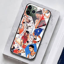 Slam Dunk Kainan Team Anime Soft Silicone Glass for IPhone SE 6 6s 7 8 Plus X XR XS 11 12 Mini Pro Max Phone Case Cover Shell 2024 - buy cheap