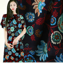 138 cm wide natural silk fabric for dress meter 16mm shirt dress silk crepe de chine fabric printed fabric wholesale silk cloth 2024 - buy cheap