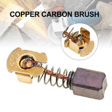 Broca elétrica escova de carbono peça de reposição para angle grinder electrictool 6x10x15mm 3 2024 - compre barato