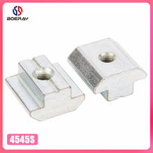 20pcs Zinc Plate Coated M3 M4 M5 M6 M8 T Block T Sliding Nut for Aluminum Profile 4545 2024 - buy cheap