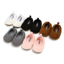 Zapatos para bebé recién nacido, zapatillas de suela suave para niño y niña, zapatillas de piel para primeros pasos, invierno, 2019 2024 - compra barato