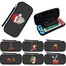 Рождественский подарок, сумка для хранения для Nintendo Switch, дорожный защитный чехол NS Switch, коробка для игровой консоли 2024 - купить недорого