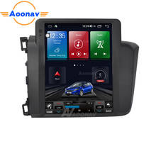 Android 10.0 4G LTE car radio For Honda Civic 2012 2013 2014 2015 car stereo radio Tesla screen multimedia player 2024 - buy cheap