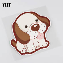 YJZT-calcomanía reflectante de dibujos animados para coche, para perro, 14,7 cm x 14,2 cm, 13B-0046 2024 - compra barato