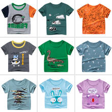 Children Summer T-shirt for Boys Girls Kids Tees Tops Cartoon 100% Cotton T-shirts Clothing Fashion Breathable Short Sleeves Hot 2024 - buy cheap
