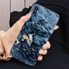 Темно-синий мраморный морской чехол для Samsung Galaxy A3 A5 A7 A9 A8 Star Lite A6 Plus 2018 2015 2016 2017 Мягкий ТПУ чехол 2024 - купить недорого