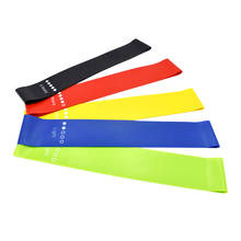 5 Colors Yoga Resistance Rubber Bands Indoor Outdoor Fitness Equipment 0.35mm-1.1mm Pilates Sport Training Workout Elastic Bands 2024 - buy cheap