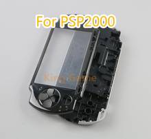 Сменный Чехол для игровой консоли PSP 2000 PSP 2000, полный корпус, чехол с набором кнопок, 10 комплектов 2024 - купить недорого