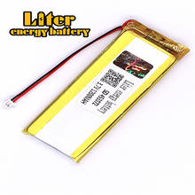 1.25MM 2pin connector 3.7 V 453072 1200mah e-books GPS PDA Car recorder polymer li-ion rechargeable battery lipo battery 2024 - buy cheap