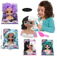 2020 Новый L.O.L. Сюрприз OMG расческа кукла для волос игрушки хобби аксессуары для девочек Детские Рождественские подарки на день рождения куклы Lol 2024 - купить недорого