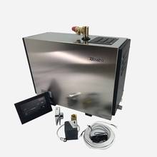 Gerador de vapor de aço inoxidável automático casa vapor sauna sala vapor máquina banho para relaxar sala spa controlador digital 2024 - compre barato