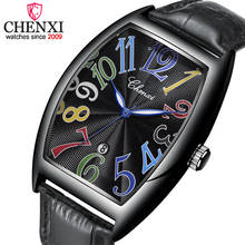 New CHENXI Top Brand Luxury Mens Watches Male Clocks Date Business Clock Leather Strap Quartz Wristwatches Men Watch Gift 8217 2024 - buy cheap