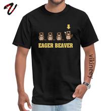 Eager Beaver O-Neck Tshirts Summer Autumn Casual Tops Shirts Jewish Sleeve High Quality Moscow Tops T Shirt Men 2024 - buy cheap