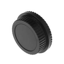 Rear Lens Body Cap Camera Cover Set Dust Screw Mount Protection Plastic Black Replacement for Canon EOS EF EFS 5DII 5DIII 6D 2024 - buy cheap