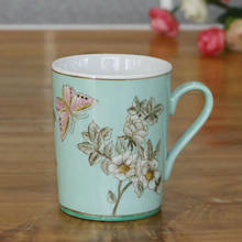 350ml Vintage Style Artistic Exquisite Handpainted Collectible Porcelain Bathroom Set Tooth Cup Tooth Mug 2024 - buy cheap