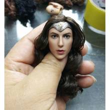 1/6 Scale Gal Gadot Woman Head Sculpt Model For 12'' Inch Female Action Figure Dolls 2024 - buy cheap