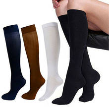 New Unisex Compression Stockings Pressure Release Stocking Knee High Leg Support Stretch Pressure Men 2024 - buy cheap