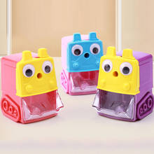 Cartoon Cute Mechanical Pencil Sharpener Student Hand Crank Pencils Cutter Machine Office School Supplies Kawaii Stationery 2024 - buy cheap