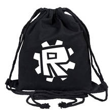 Bolso escolar de lona ROBLOX, mochila de estilo universitario para estudiantes, mochila femenina, bolso informal personalizado para hombres y mujeres 2024 - compra barato