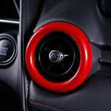Anillo de salida de aire acondicionado ABS para consola Central, embellecedor de cubierta de salida de aire para Demio Mazda 2 DL Sedan DJ Hatchback, 3 piezas, 2015 - 2018 2024 - compra barato