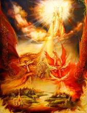 JMINE Div 5D Fire God  Sun Religious Full Diamond Painting cross stitch kits art High Quality Scenic 3D paint by diamonds 2024 - buy cheap