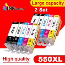 10PCS PGI-550 CLI-551 ink Cartridge For Canon PGI 550 CLI 551 Pixma IP7250 MG5450 MG6450 MG5650 MG6650 Printer Cartridges PGI550 2024 - buy cheap