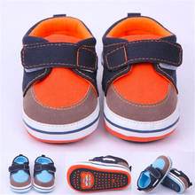 New Spring Autumn Baby Shoes Rubber Sole Antislip Toddler Boys Sport Shoes Sneakers Newborn Cotton First Walkers 2024 - buy cheap