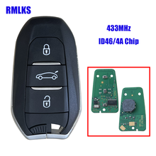 Smart Keyless-Go Remote Car Key HU83 VA2 433MHZ 4A ID46 PCF7945 For Peugeot 208 308 508 3008 Citroen C4 DS4 DS5 HITAG2 2024 - buy cheap
