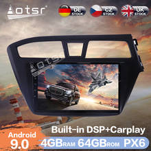 Aotsr-Radio con GPS para coche, reproductor Multimedia con Android 9,0, 9 pulgadas, 4 + 64G, DSP, vídeo estéreo, HD, para Hyundai I20 2015-2017, RHD 2024 - compra barato