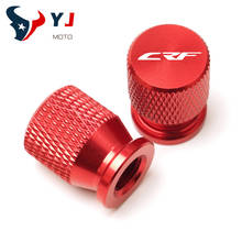 Cubierta de vástago de válvula para rueda de coche, piezas de neumático CNC, color rojo para Honda CRF250X, CRF450R, CRF450X, CRF450RX, CRF250L/M, CRF 250, RALLY 450R, XR 400 2024 - compra barato