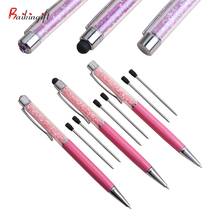 9Pcs/Set  High Quality Crystal pen diamond touch stylus ballpoint pen good gift pens for  Office & School Supplies pen 2024 - buy cheap