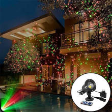Christmas Sky Star Laser Projector Waterproof Outdoor Garden Lawn Stage Effect Spotlight for Weeding Xmas Holiday Party Decor 2024 - buy cheap
