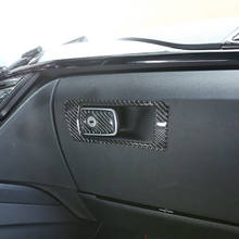 Soft Carbon Fiber For BMW F30 F35 3 4 Series 2013-2018 Passenger Storage Box Trim Stickers Accessories 2024 - buy cheap