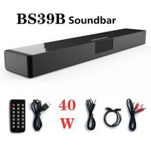 40W Big Power Soundbar Bluetooth Speaker Multifunctional FM Home Theater Music Center LED Display for TV PC Computer subwoofer 2024 - buy cheap