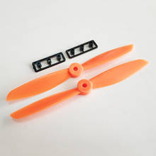 4Pcs 6045 Propeller 6x4.5 Prop Orange Props CW CCW For Quadcopter QAV250 RC Model Parts 2Pairs 2024 - buy cheap