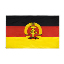 Флаг y Восточно-немецкий, 3 Х5 фрейма, 90 х150 см 2024 - купить недорого
