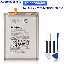 Оригинальная запасная аккумуляторная батарея для SAMSUNG Galaxy M20 M30, оригинальные телефонные аккумуляторы 5000 мАч 2024 - купить недорого