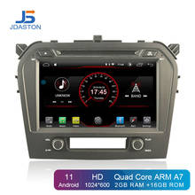 JDASTON Android 10 Автомобильный DVD плеер для SUZUKI GRAND VITARA 2015 2016 2017 Мультимедиа GPS навигация 2 Din автомобильное радио стерео аудио 2024 - купить недорого