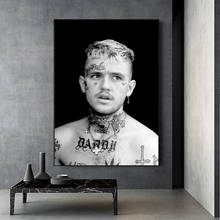 Lil Peep Music Rapper Poster Print Canvas Painting Modern Art Wall Picture For Living Room Bedroom Decoration Paintings No Frame 2024 - buy cheap