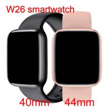 Bluetooth Call Iwo W26 Smartwatch Black Rose Gold Silver Heart Rate Blood Pressure Smart Watch for Men Women Kids Watches Girls 2024 - buy cheap