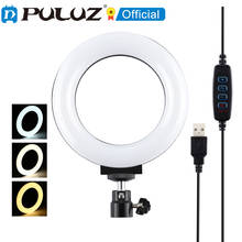 PULUZ LED Ring Light for Live Broadcast Tiktok YouTube Video Shooting Selfie Fill Light 4.7 inch / 6.2 inch Photography Light 2024 - buy cheap