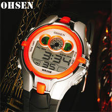 OHSEN Fashion Kids Watches Sport Children Multifunction 3Bar Waterproof Colorful Lights Gift Chrono Digital Clocks Reloj Hombre 2024 - buy cheap