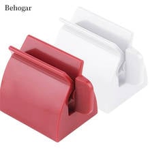 Behogar Rolling Tube Squeezer Useful Toothpaste Easy Squeeze Tooth Paste Dispenser Holder Stand Partner Bathroom Set Accessories 2024 - buy cheap