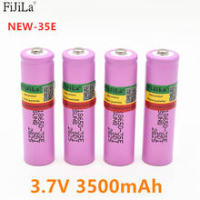 18650 original 35e tip 3500mah 20A discharge inr18650 35e 18650 lithium ion 3.7V rechargeable battery (NO PCB) 2024 - buy cheap