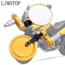 Espejos retrovisores universales para motocicleta, accesorio para honda CBR 600, F2,F3,F4,F4i, CBR600RR, CBR600, CBR750 RR, 7/8 ", 22mm, el más nuevo 2024 - compra barato