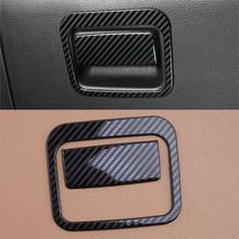 High Quality 2Pcs Stainless Steel Black Car Co-Pilot Glove Storage Box Handle Cover Trim Fit For Toyota Corolla 2019 2020 2024 - buy cheap