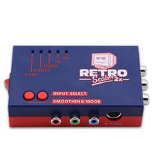 for Retroscaler2X AV to HDMI Converter and Line-Doubler for Retro Game Consoles Ps2/N64/Nes/Sega /Saturn/Md1/Md2 2024 - buy cheap